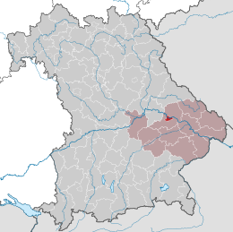 Straubing - Localizazion