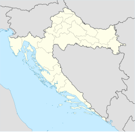 Karlovac na zemljovidu Hrvatske
