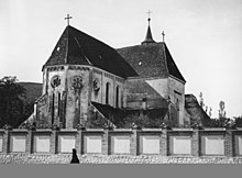 Biserica Sfântul Bartolomeu în 1922