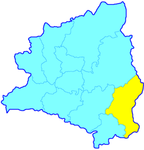 Сарапульский уезд на карте