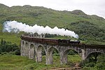 Glenfinnan Railway Viaduct over River Finnan