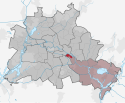 Mappa dei quartieri di Berlino