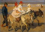 Isaac Israels - Donkey Ride, Rijksmuseum, Amsterdam