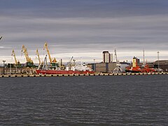 Ships in the port