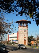 Modarres Boulevard entrance in the city from the Tehran