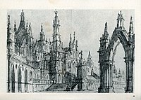 «Фантазійний готичний собор» П'єтро Гонзага
