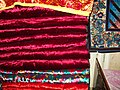 Курпача — узбекское национальное подобие ватных стёганых одеял, только узких, шириной 0,7-0,8 м.