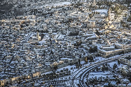 שלג על ירושלים