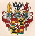 Wappen der Grafen von Auersperg, sämtliche Linien in Krain