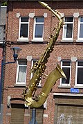 Monument du saxophone.