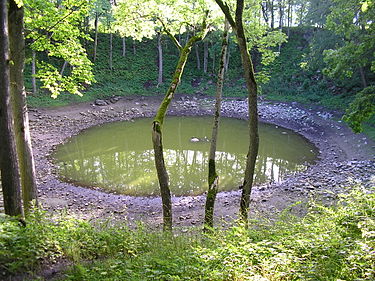 Kaali crater, Saaremaa, Estonia