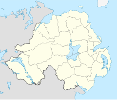 纽里在北愛爾蘭的位置