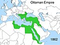 Ottoman Empire (1299–1922 AD) in 1862 AD.