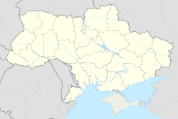 Odessa trên bản đồ Ukraina