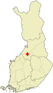 Localização de Haapavesi