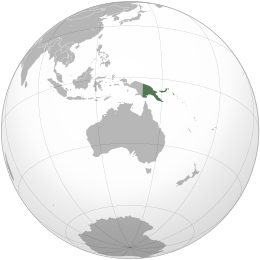Papua Nuova Guinea - Localizzazione