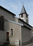 Nordwestseite der Kirche