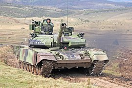 Сербский M-84AS1, 2020 год.