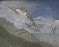 Albert Bierstadt, Snow in the Rockies