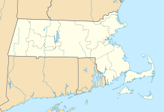 Велсли на карти Massachusetts