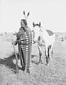 Image 17"Crow Dog", a Brulé Native American in 1898. (from History of Nebraska)