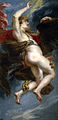 A aguia de Zeus rapta a Ganímedes (Rubens)