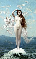 O nacemento de Venus, 1890, col. privada