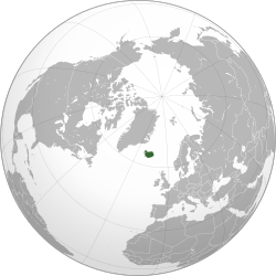 İzlanda haritadaki konumu