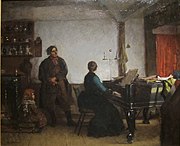 Истмен Джонсон. «Сыграй мне". 1880, Художественный музей Цинциннати