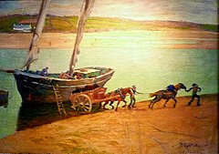 Chasse marée au Pouldu (1898).