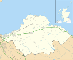 Dunbar Castle is located in East Lothian