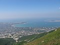 Vista de Gelendzhik y el so badea.