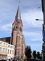 De Sint-Elooiskerk in de wijk Overleie