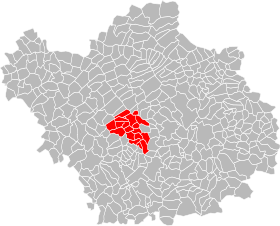 Localisation de Communauté du Grand Troyes