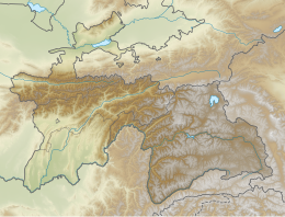 Patkhor Peak is located in Tajikistan