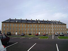 Le collège André-Malraux dans l’ancienne caserne Bazeilles.