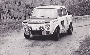 Proto Simca 1000 G en essais.