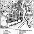 Mapa da cidade, 1873.