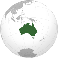 Description de l'image Australia (orthographic projection).svg.