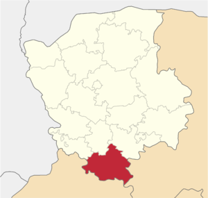 Гороховский район на карте