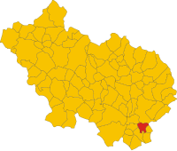 Locatie van Sant'Apollinare in Frosinone (FR)