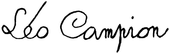 signature de Léo Campion