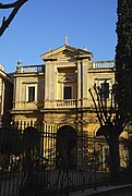 Façade de l'église Sainte-Bibiane, Rome.