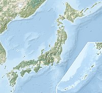 Lagekarte von Japan