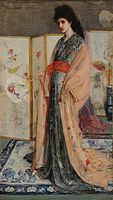 La princesa del país de la porcelana, de James McNeill Whistler, 1863-1865.