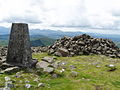 Panorama Mourne Mountains z vrcholu Slieve Croob