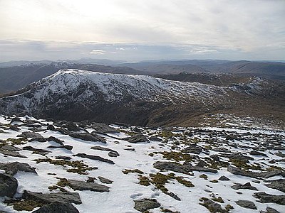 Abfallender Westgrat zum Fuar Bheinn