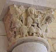 La fuite en Égypte abbaye de Saint-Benoît-sur-Loire.