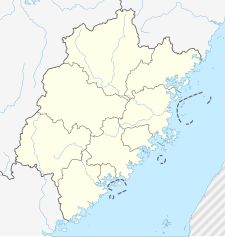 Zhangping is located in Fujian