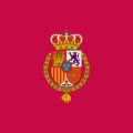 VI. Fülöp spanyol uralkodó személyes királyi zászlója.